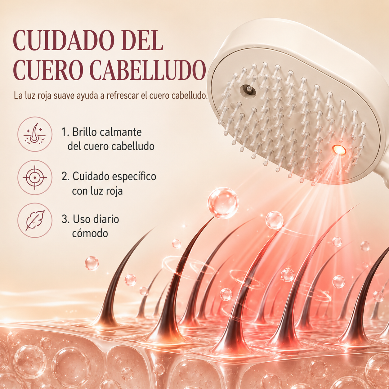 3-in-1 Steam Comb